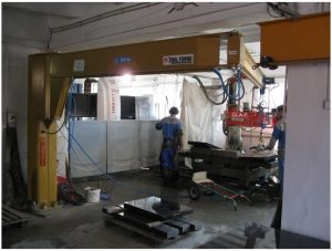 DAL FORNO OSZLOPOS CSUKLÓS KARÚ DARU ÉS VÁKUUM TAPADÓKORONG. Ügyfél: Kamenárstvo Klieštik, s.r.o.